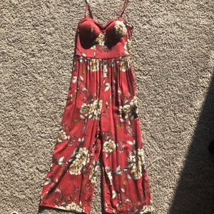 Floral jumpsuit